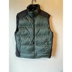 Men's Puffer Vest Coat Glacier's Edge Size 2XL Down Filled Vest Jacket J1744
